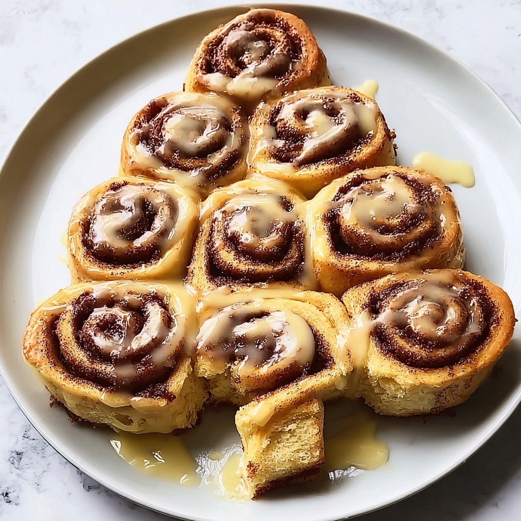 Cinnamon Roll Christmas Tree Recipe - Recipe Image