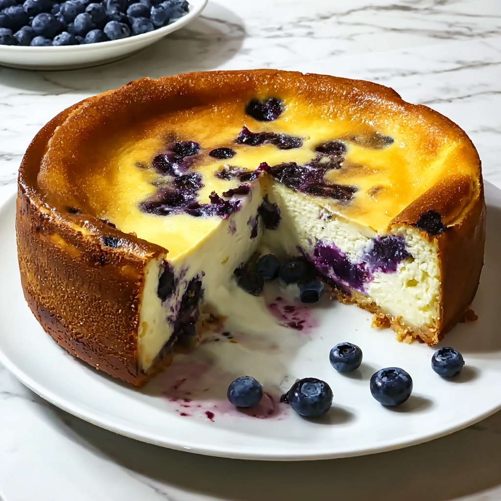 Blueberry Cream Cheese Breakfast Bake Recipe - Recipe Image
