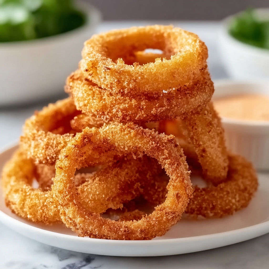 Crispy Keto Onion Rings That’ll Make You Forget Fast Food Recipe - Recipe Image