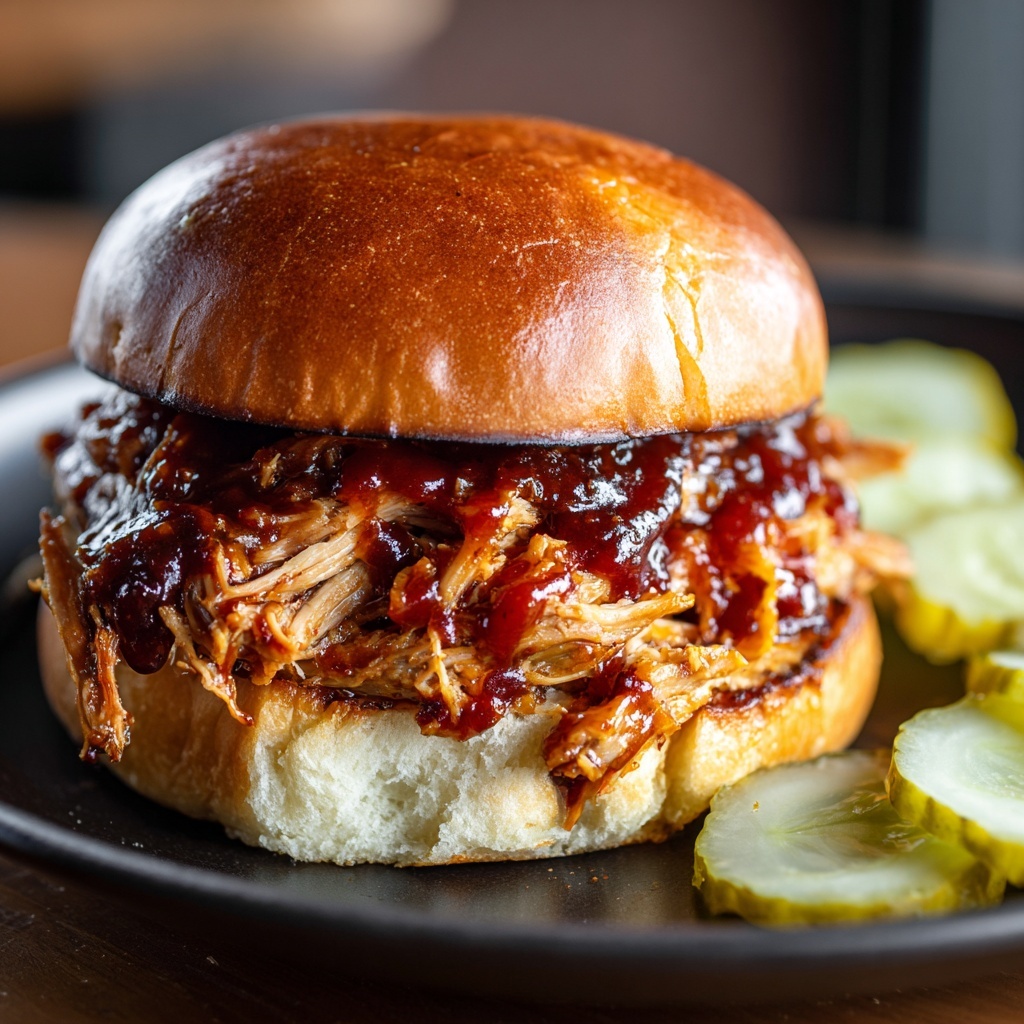 Slow-Cooker Barbecue Sandwiches Recipe - Recipe Image