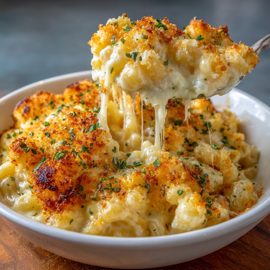 Poblano Smoked Gouda Mac and Cheese Recipe - Recipe Image