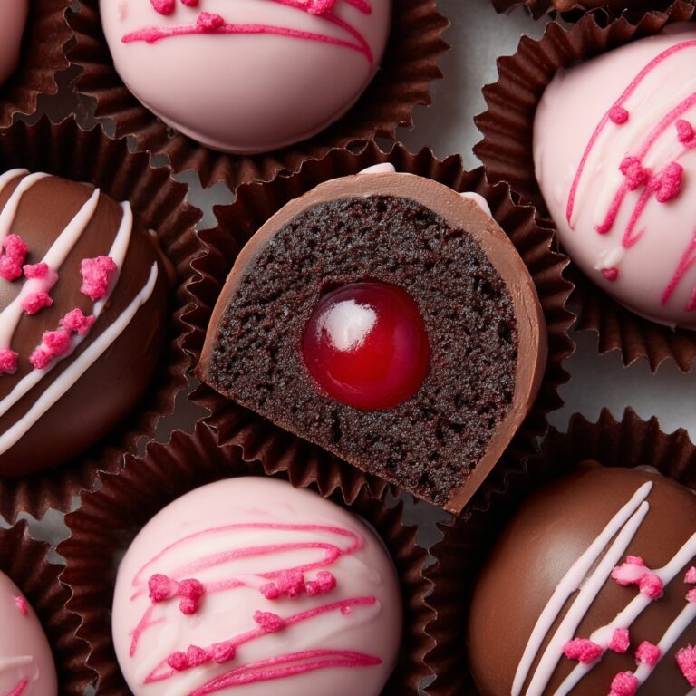 Cherry Mash Truffles Recipe