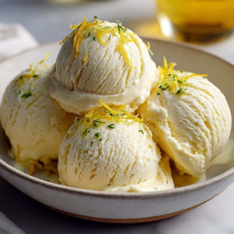 Homemade Lemon Cheesecake Ice Cream Recipe