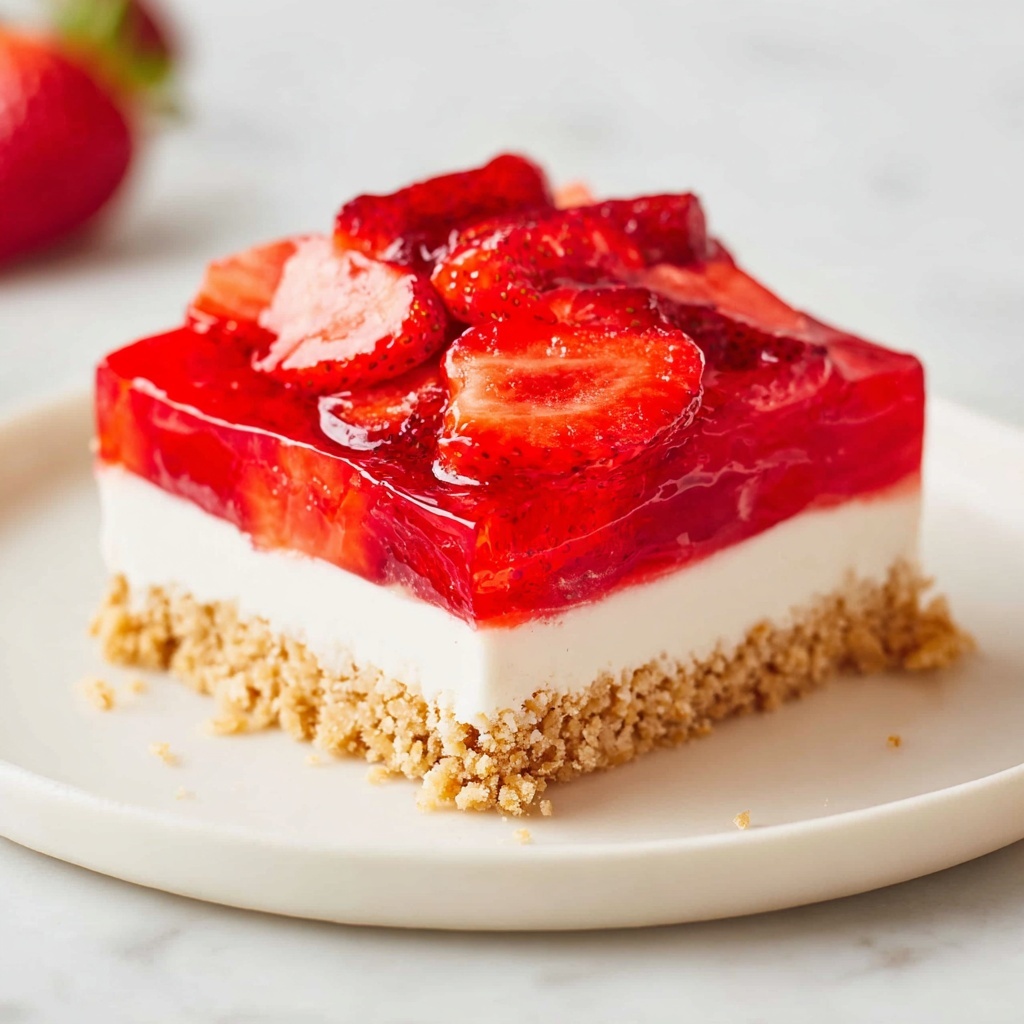 Strawberry Pretzel Salad Recipe - Recipe Image