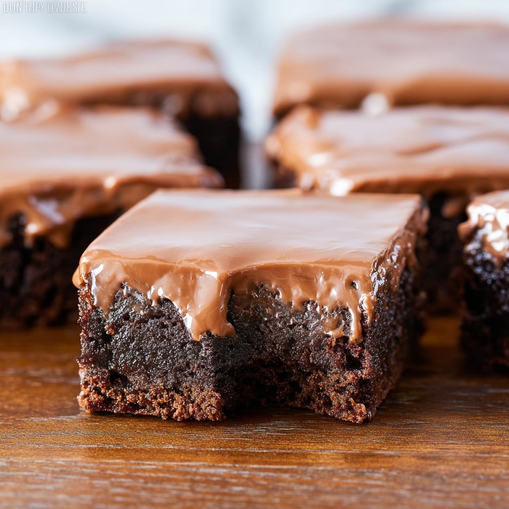 Lunch Lady Brownies Recipe - Recipe Image