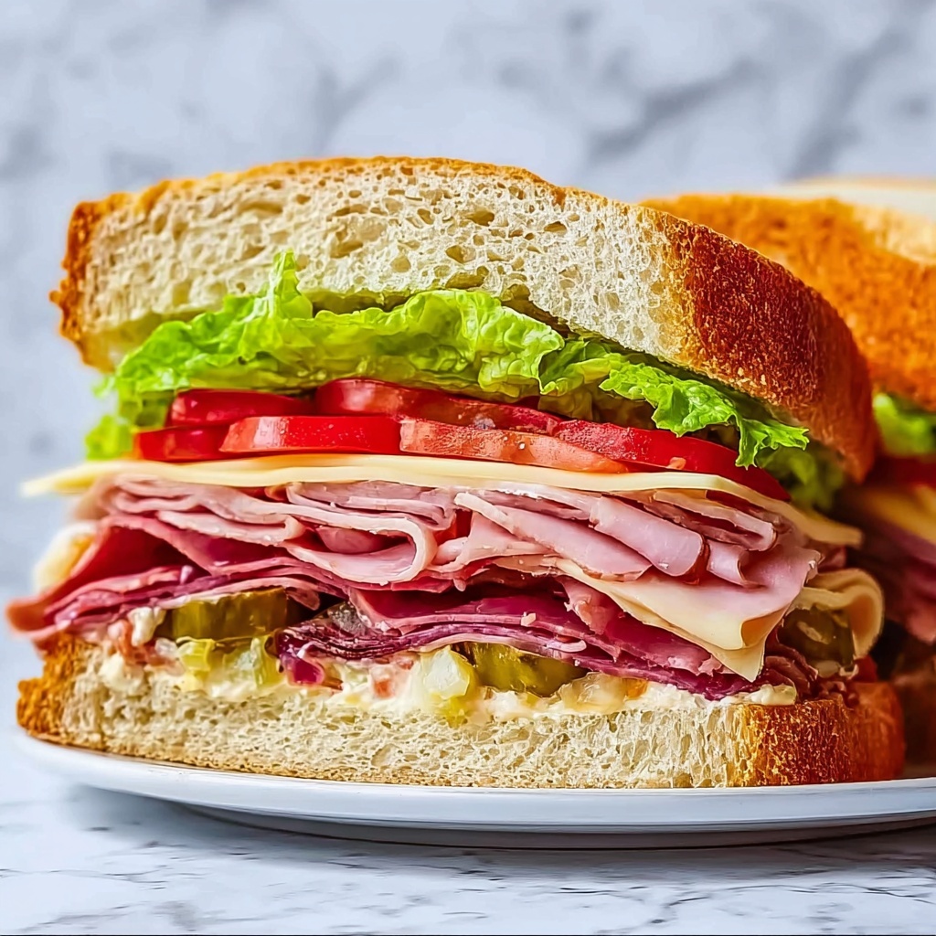Ultimate TikTok Grinder Sandwich Recipe - Recipe Image