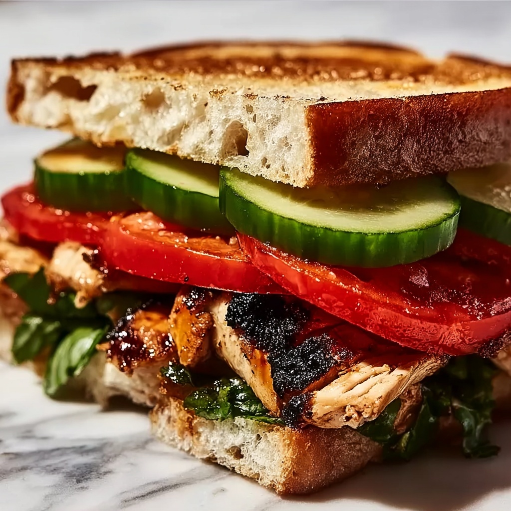 Flavor-Packed Chicken Torta Sandwich Recipe - Recipe Image