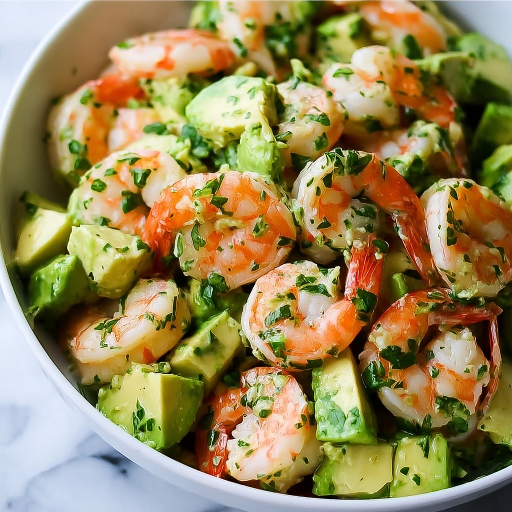 Zesty Avocado Shrimp Salad for a Refreshing Meal Upgrade Recipe - Recipe Image