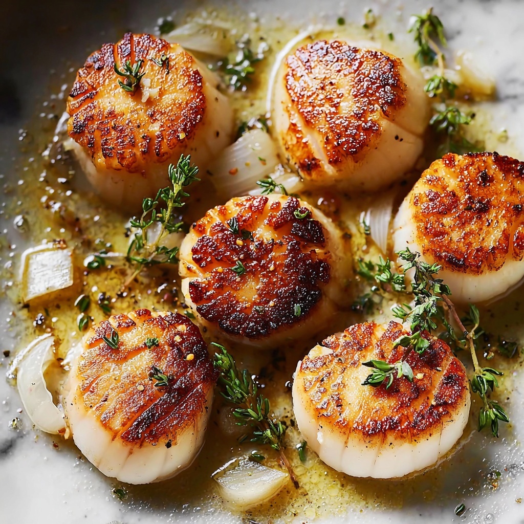 Brown Butter Scallops Recipe - Recipe Image