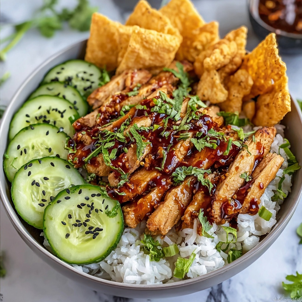 Irresistible Spicy Chicken Yum Yum Rice Bowls Recipe - Recipe Image
