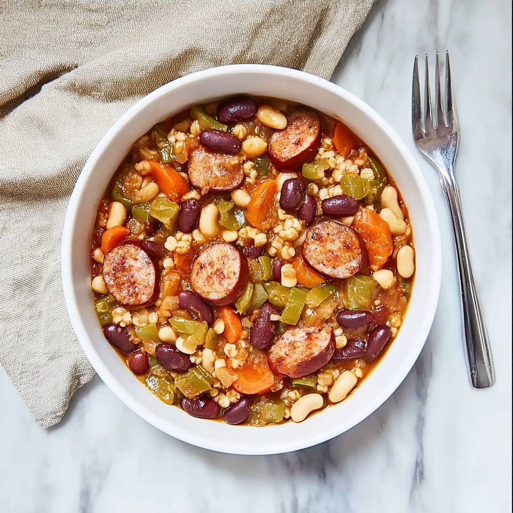 Hoppin John with Sausage for Prosperity and Comfort Recipe - Recipe Image