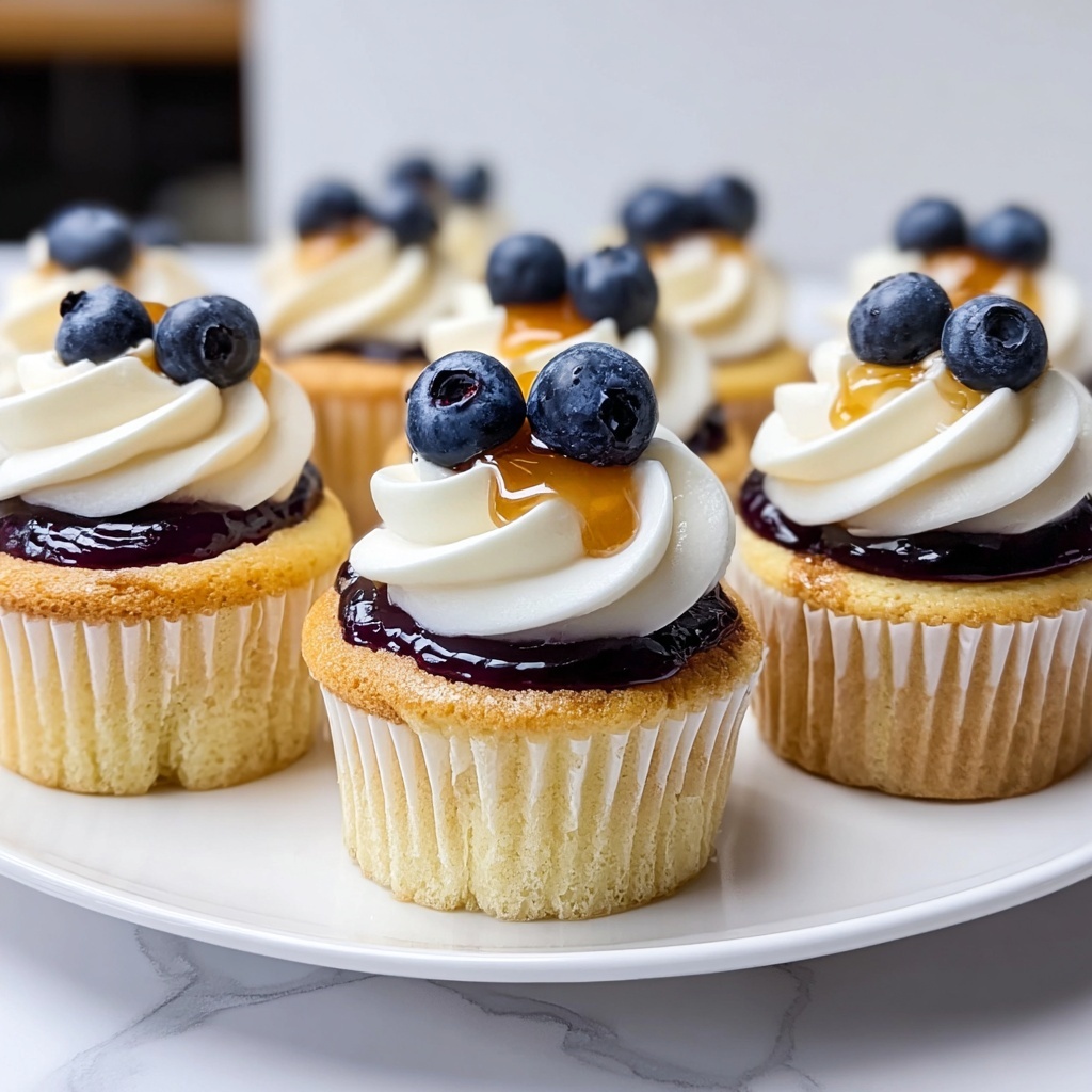 Blueberry Pancake Cupcakes Recipe - Recipe Image