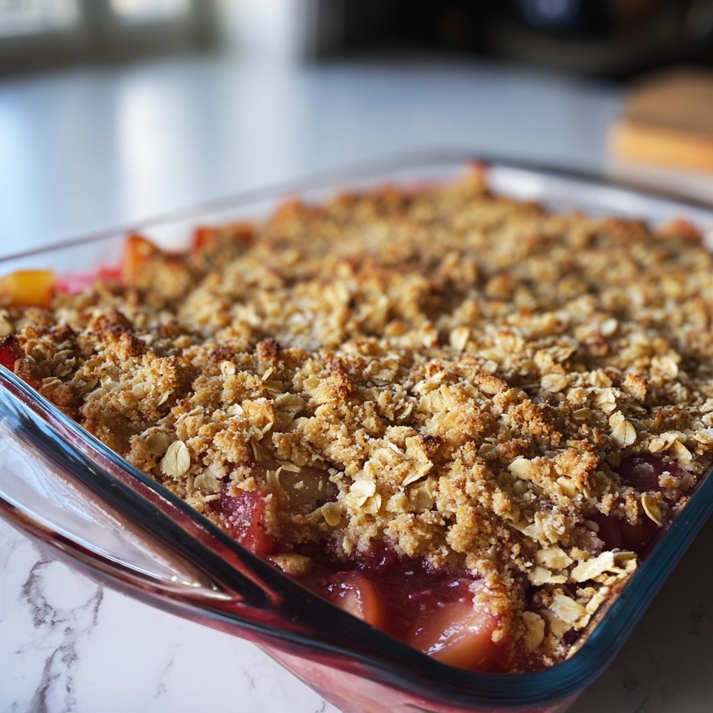Rhubarb Crisp Recipe - Recipe Image