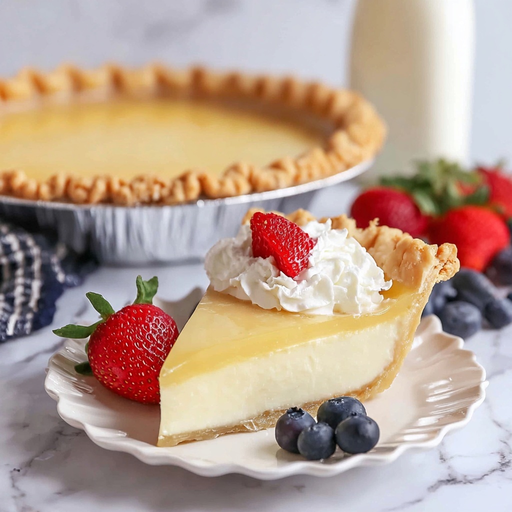 Rich & Creamy Buttermilk Pie Recipe - Recipe Image