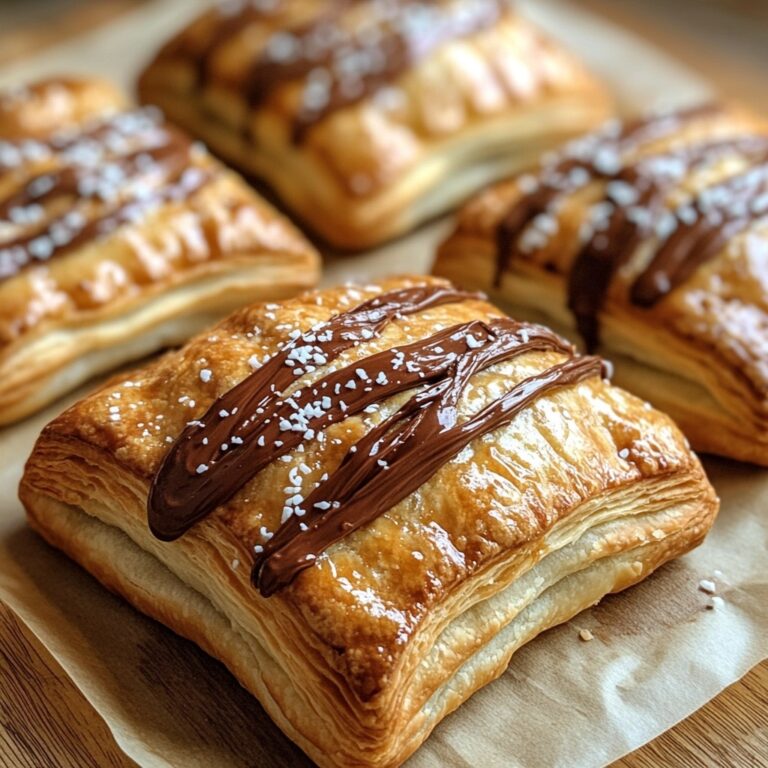 Nutella Puff Pastries Recipe