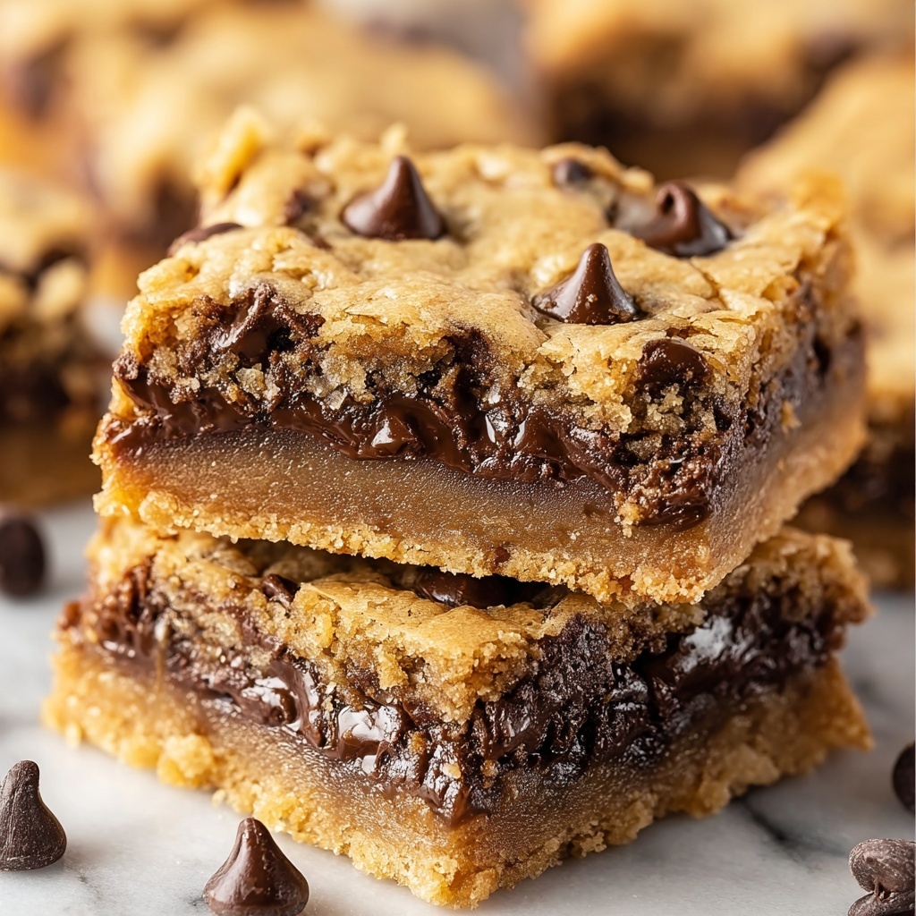 Lazy Chocolate Chip Cookie Bars Recipe - Recipe Image