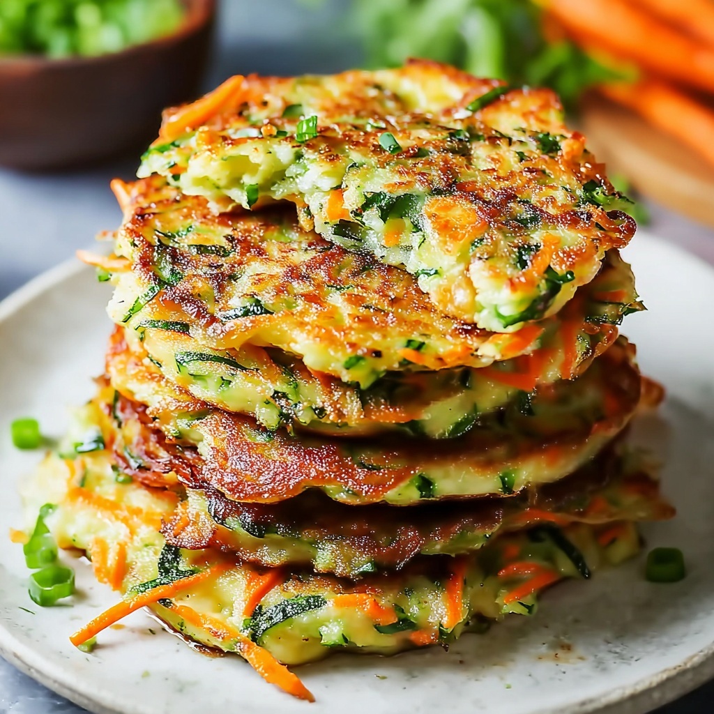 Korean Veggie Pancakes Recipe - Recipe Image