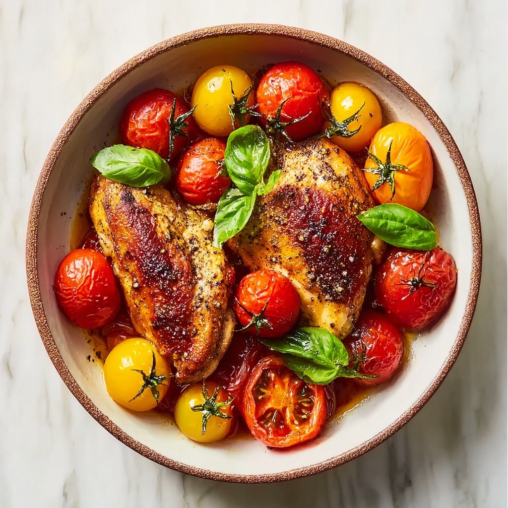 Peppery Sweet Roast Cherry Tomatoes Recipe - Recipe Image