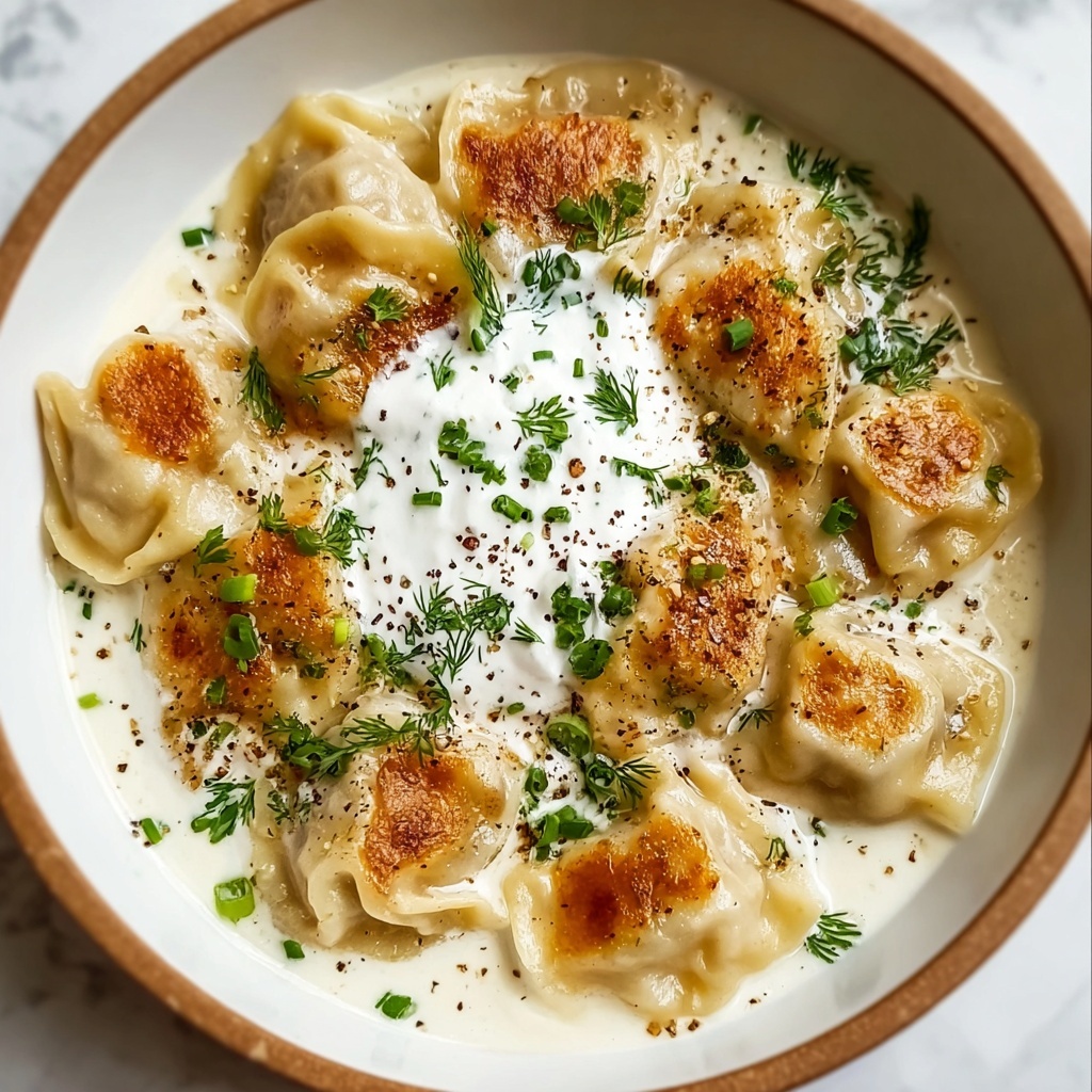 Turkish Tiny Dumplings in Yogurt Sauce Recipe - Recipe Image