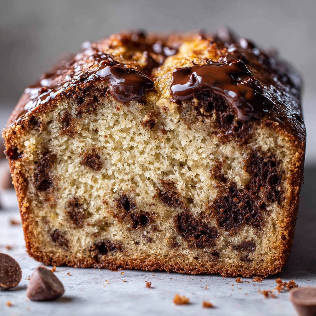 Banana Chocolate Chip Bread Recipe - Recipe Image