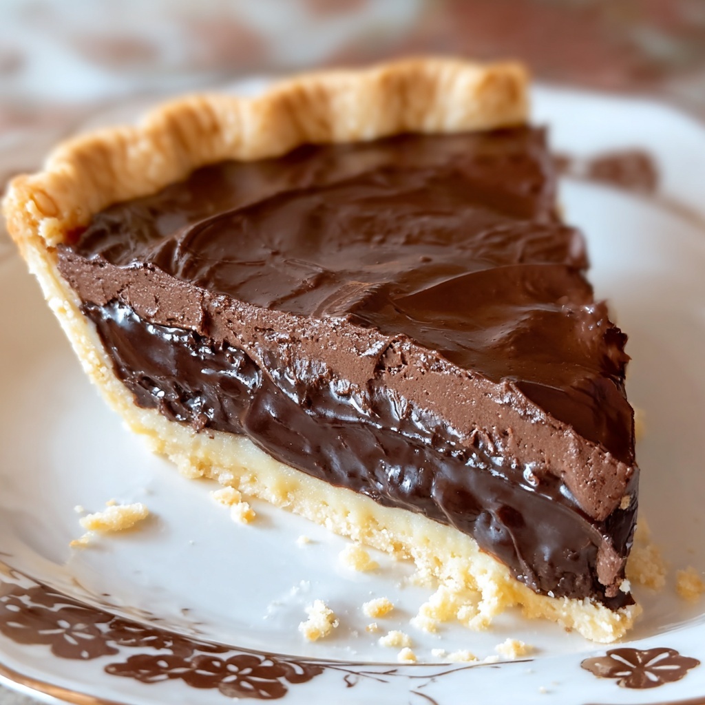 Hot Fudge Pie Recipe - Recipe Image
