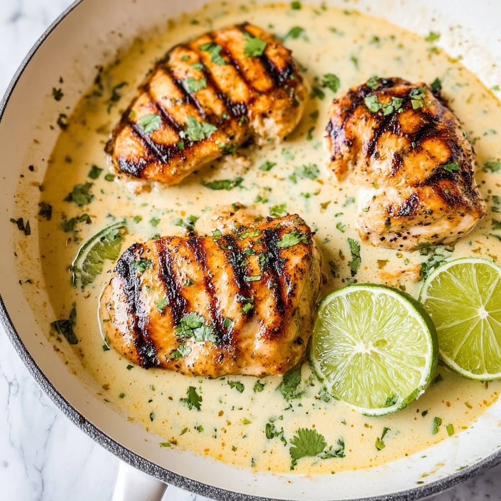 French Creamy Coconut Lime Chicken Recipe - Recipe Image
