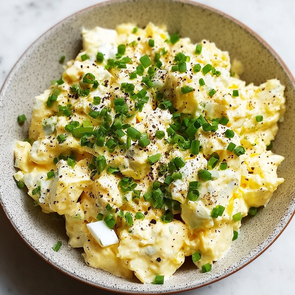 Creamy Egg Salad with Fresh Herbs Recipe - Recipe Image