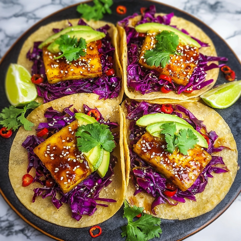 Spicy Honey Halloumi Tacos Recipe - Recipe Image
