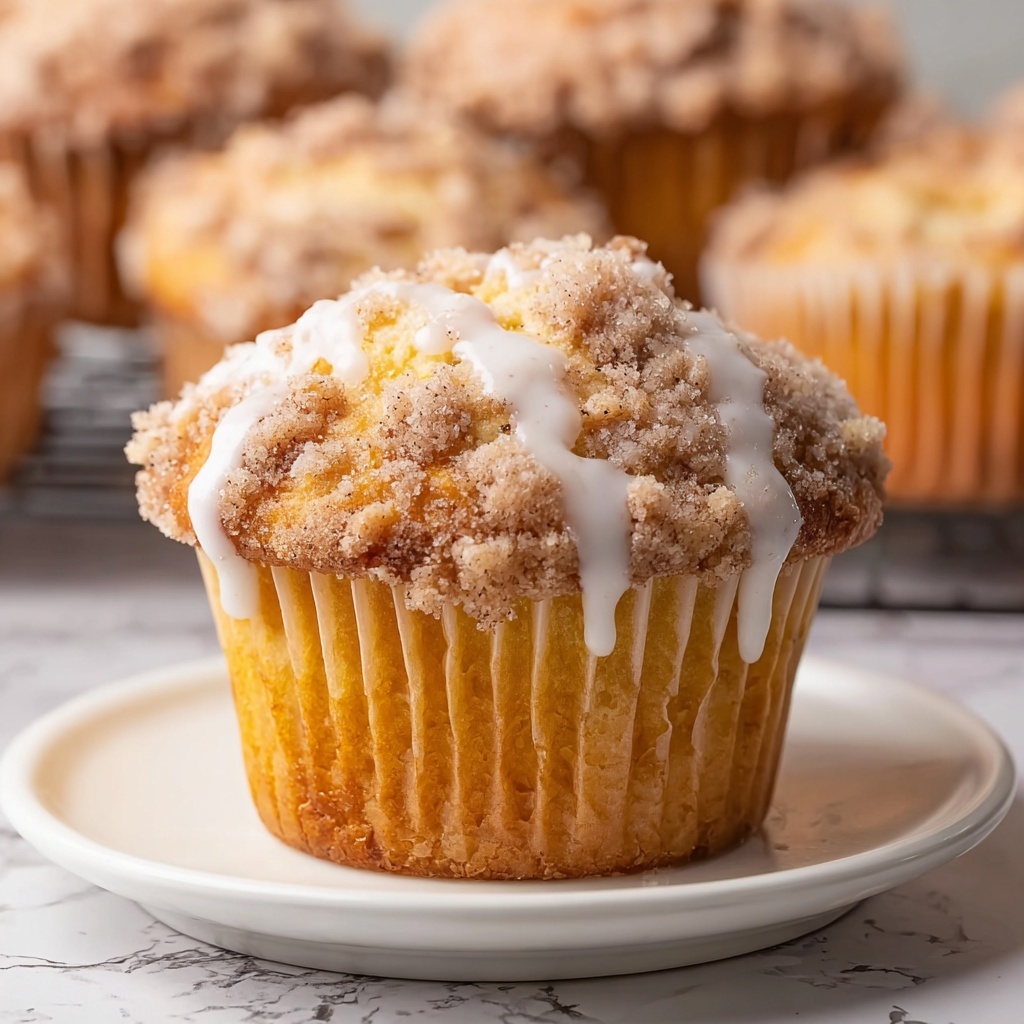 Bakery-Style Coffee Cake Muffins Recipe - Recipe Image