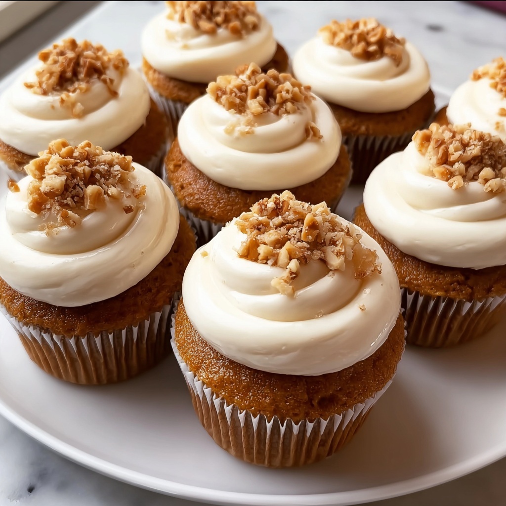 Homemade Carrot Cake Cupcakes Recipe - Recipe Image