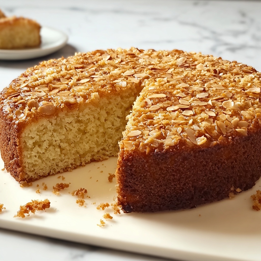 Persian Almond Cardamom Cake (Gluten-Free) Recipe - Recipe Image