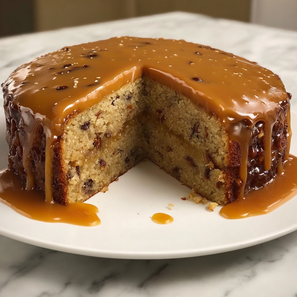 Date Honey Cake with Lemon Glaze Recipe - Recipe Image