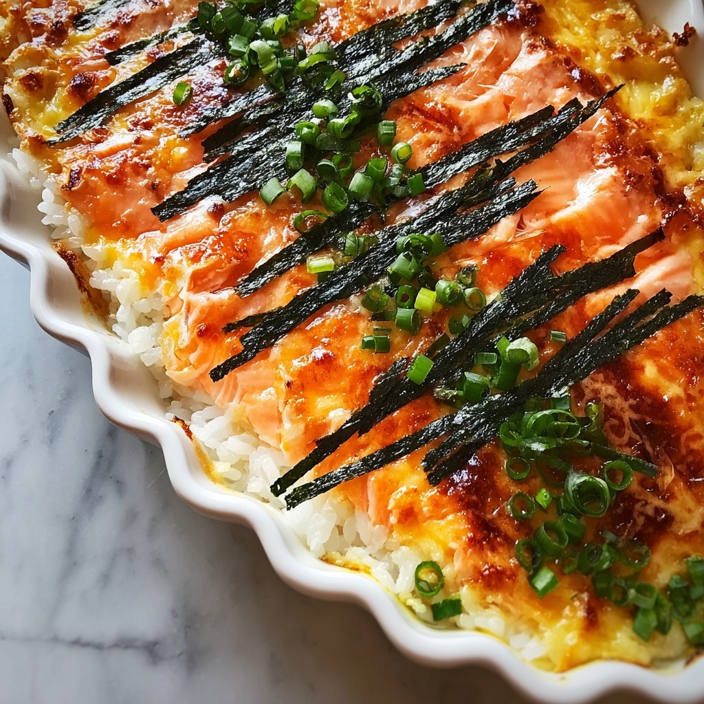 Spicy Salmon Sushi Bake: 7 Comforting Flavors to Savor Recipe - Recipe Image