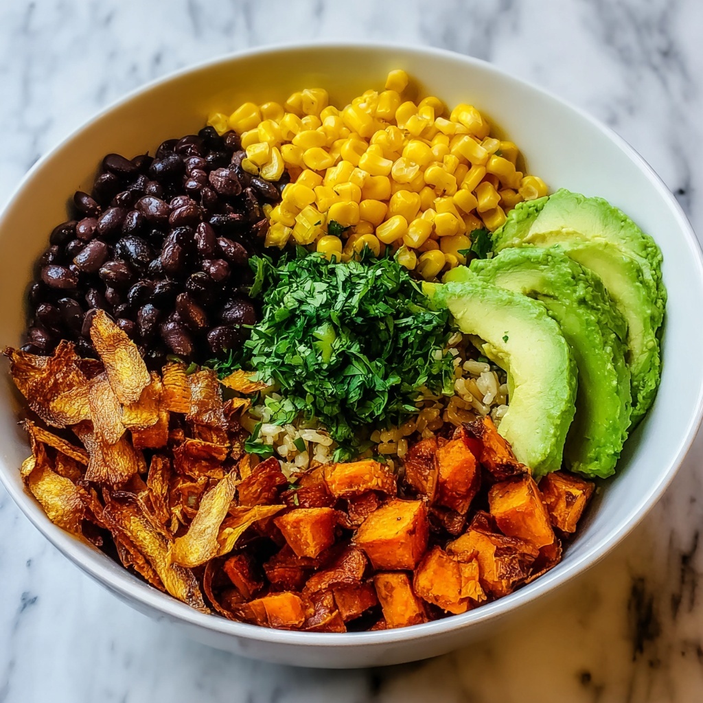 Sweet Potato and Black Bean Burrito Bowls Recipe - Recipe Image