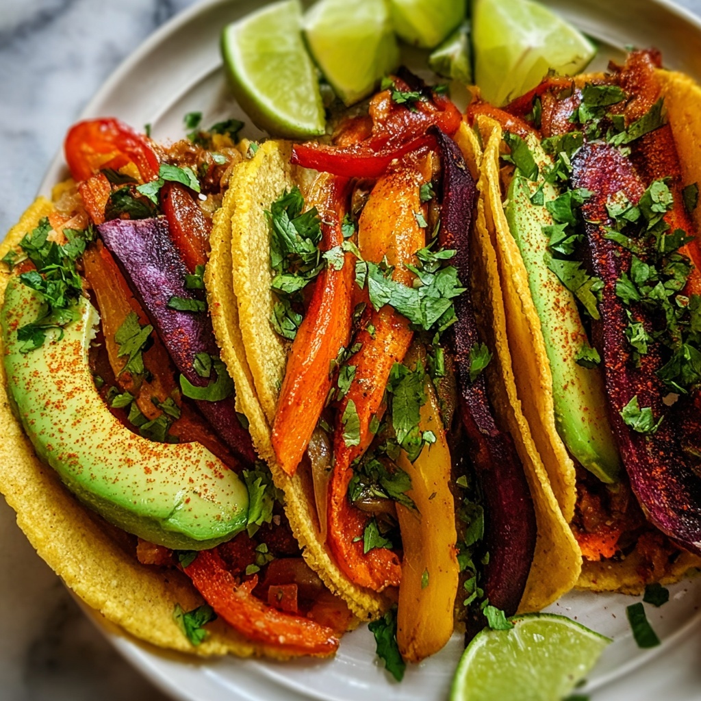 Roasted Root Veggie Tacos Recipe - Recipe Image