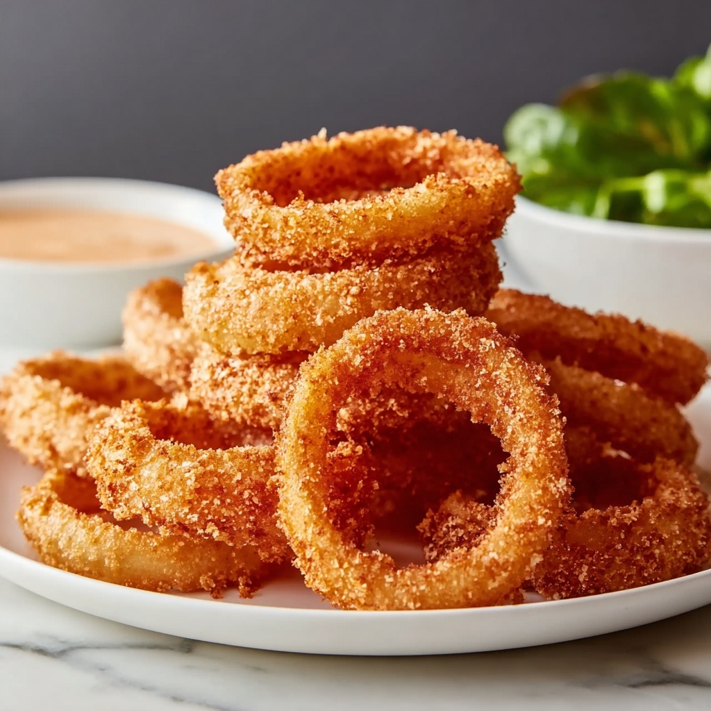 Crispy Keto Onion Rings That’ll Make You Forget Fast Food Recipe - Recipe Image