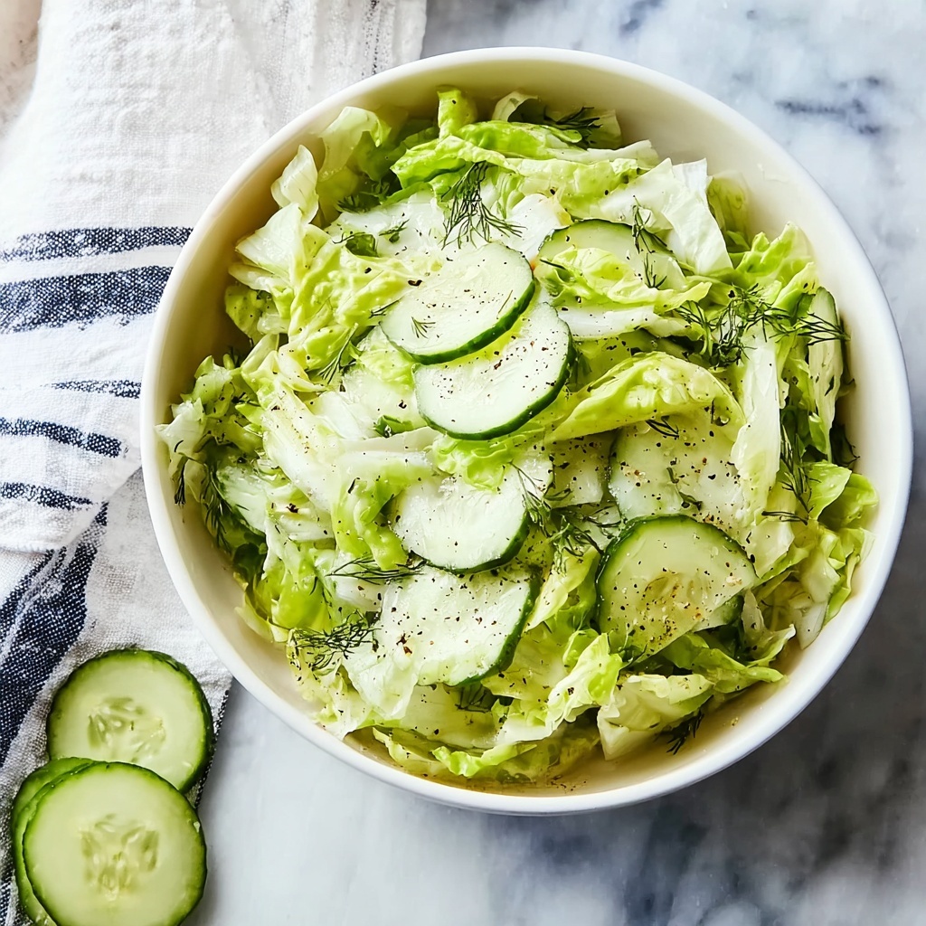 Crisp Cabbage Cucumber Salad: A Fresh Twist on Classics Recipe - Recipe Image