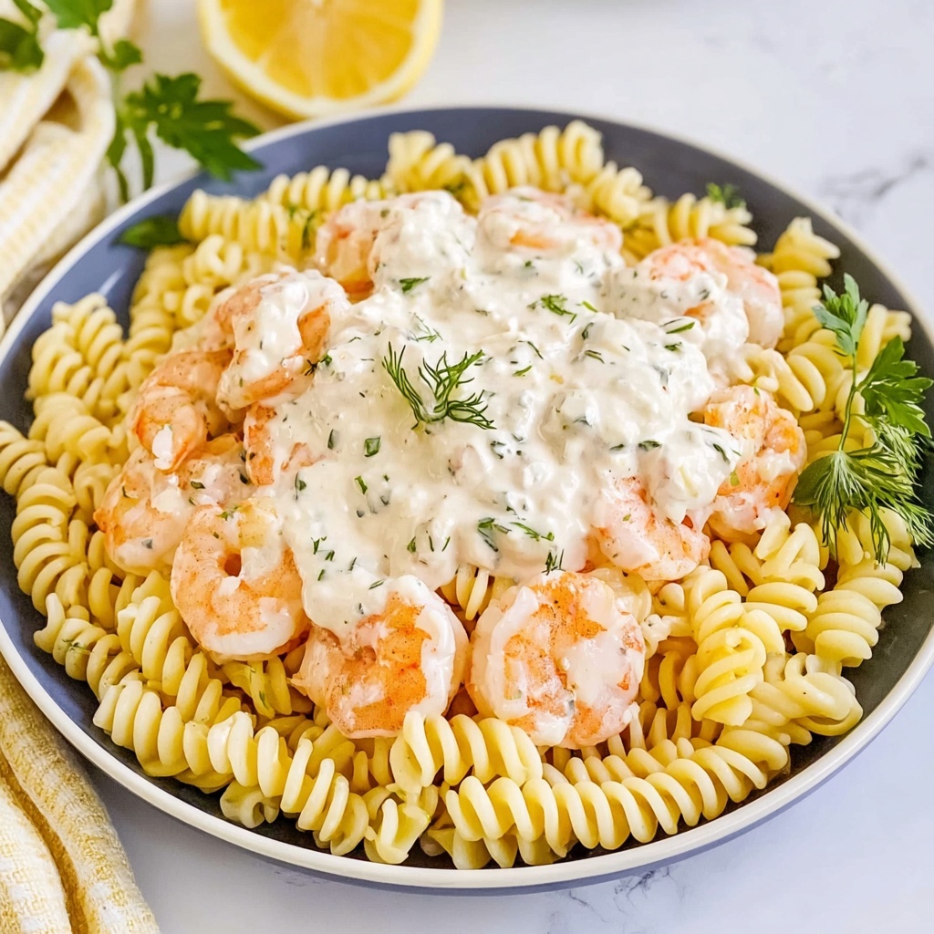 Delicious Seafood Pasta Salad That's a Perfect Summer Dish Recipe - Recipe Image