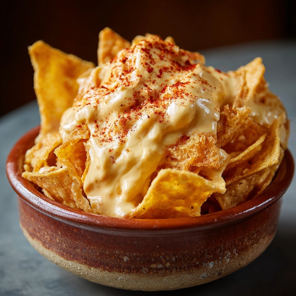 Homemade Nacho Cheese Sauce Recipe - Recipe Image