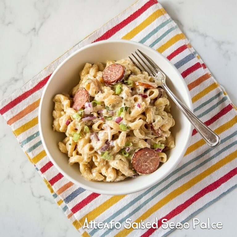 Italian Sausage & Alfredo Pasta Bake Recipe
