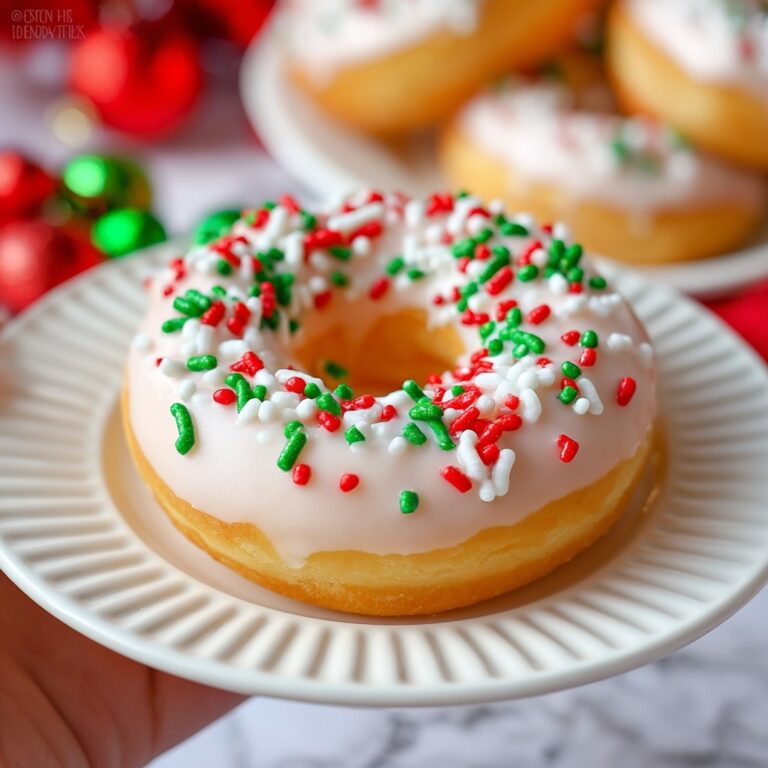 Christmas Doughnuts Recipe