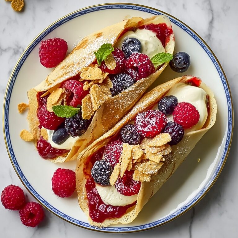 Berrylicious Cheesecake Tacos Recipe