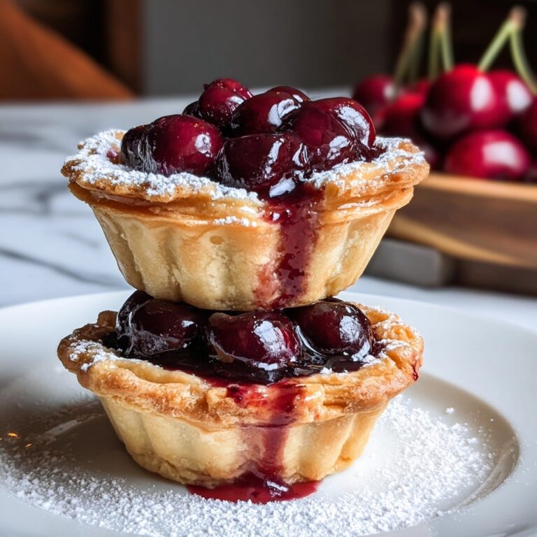 Mini Cherry Pies Recipe