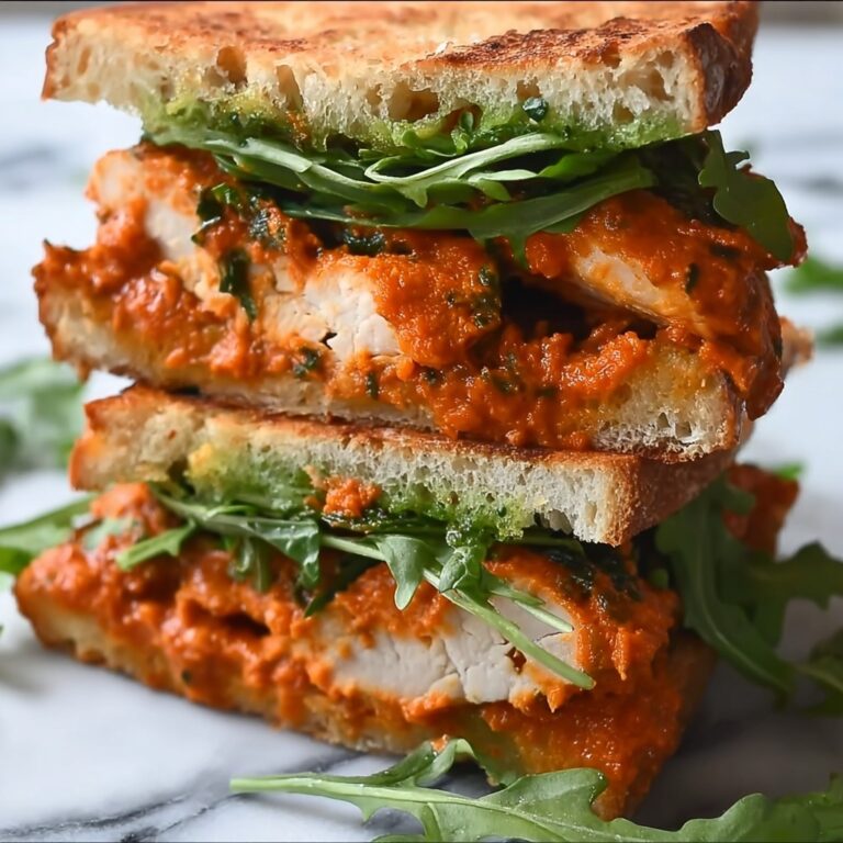 Crunchy Chicken Romesco Sandwich for Ultimate Summer Flavor Recipe