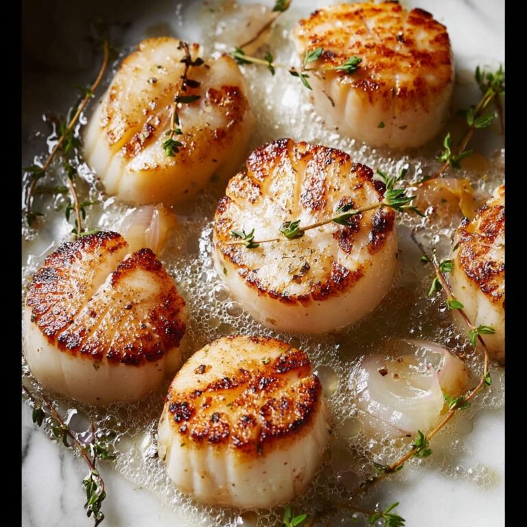 Brown Butter Scallops Recipe