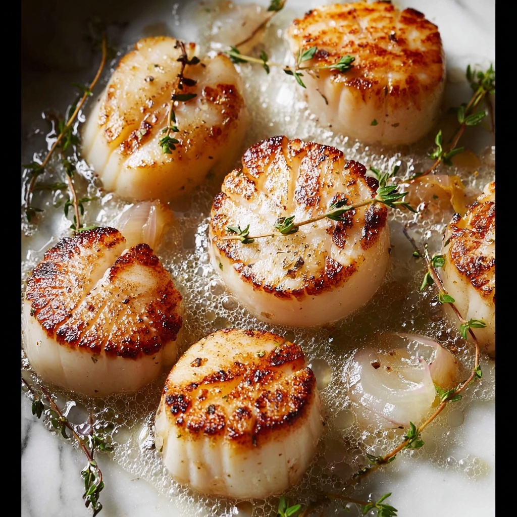 Brown Butter Scallops Recipe - Recipe Image