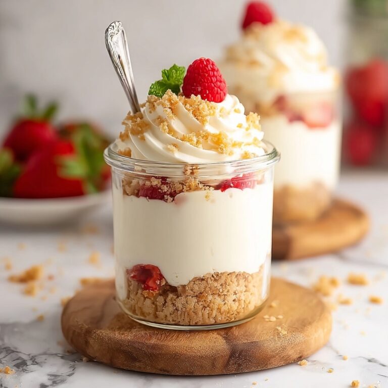 High Protein Cheesecake Jars Recipe
