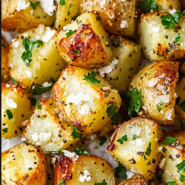 Parmesan Garlic Roasted Potatoes Recipe
