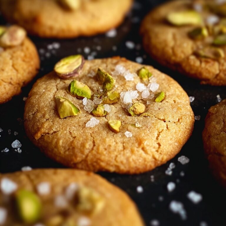 Salted Honey Pistachio Cookies Recipe