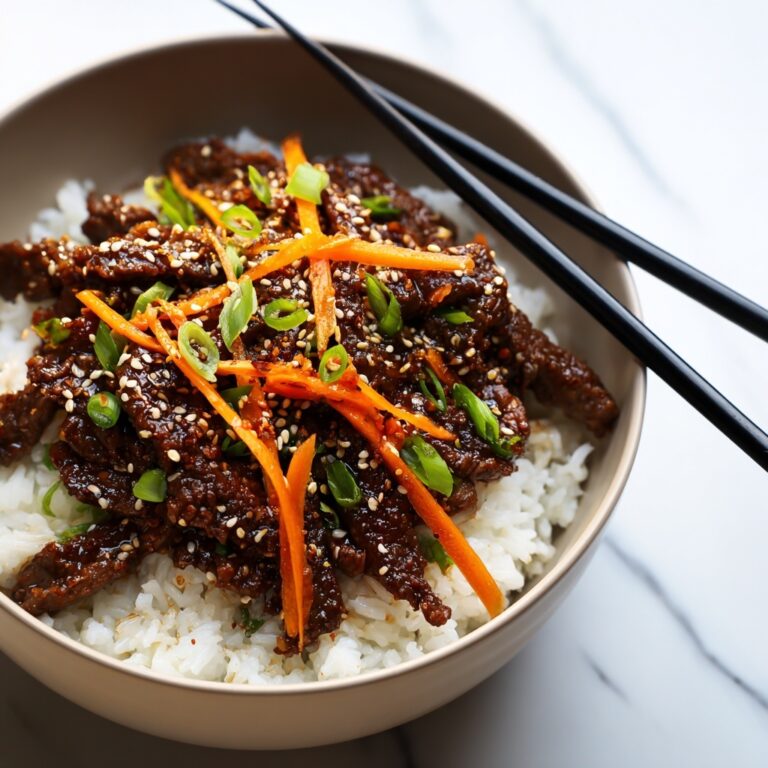 Korean Beef Bowl Recipe